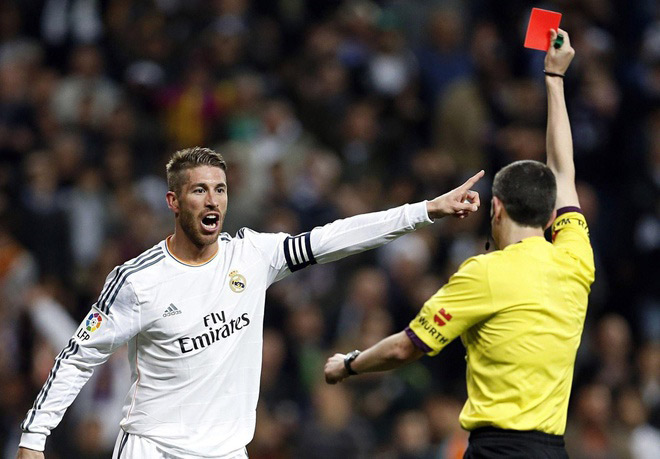 Sergio Ramos nổi tiếng với phong cách thi đấu máu lửa và không khoan nhượng