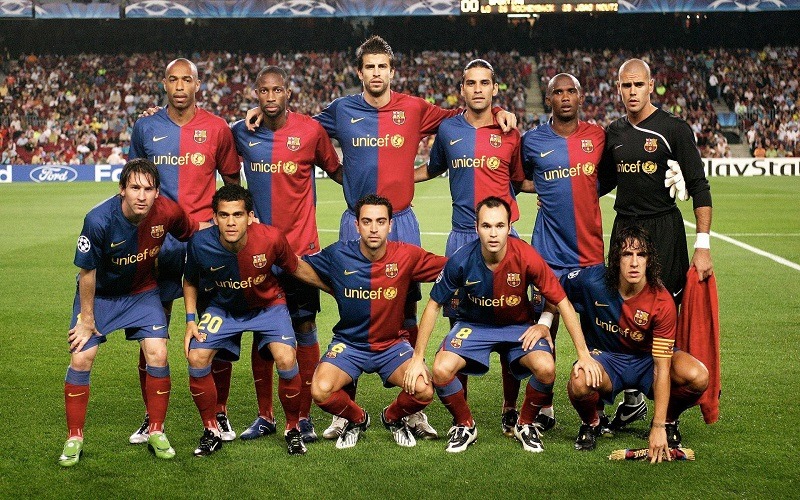 Đội hình Barcelona mùa giải 2008/2009 là một trong những tập thể xuất sắc nhất lịch sử bóng đá thế giới
