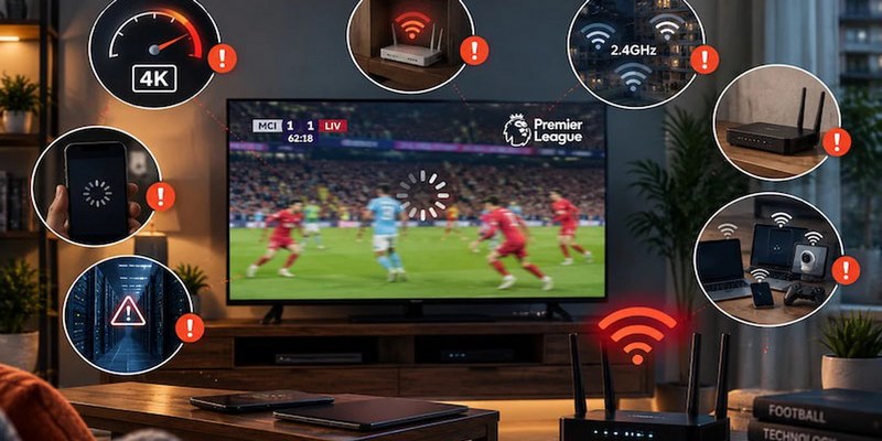 Wi-Fi ổn định hơn khi giảm thiết bị và tác vụ dùng chung mạng